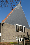 de voorgevel van het kerkgebouw
<br/>
Annemarieke Verheij, 2015-04-18